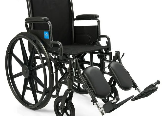 Wheelchair for Elderly Comfort