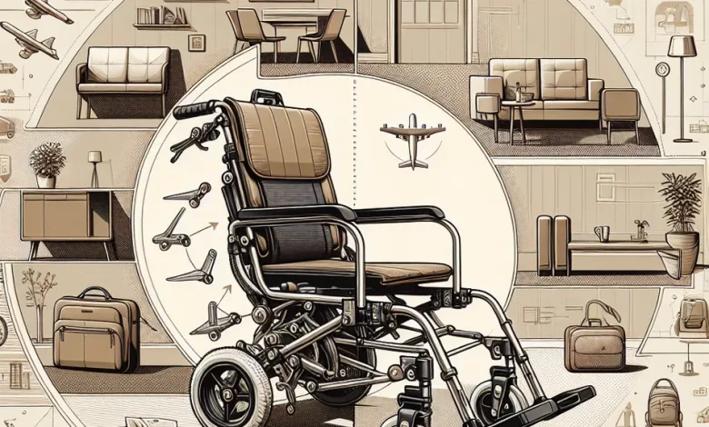 Manual Foldaway Wheelchair Guide in UK